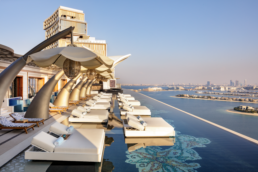 Stunning panoramic views from Cloud 22 in Dubai