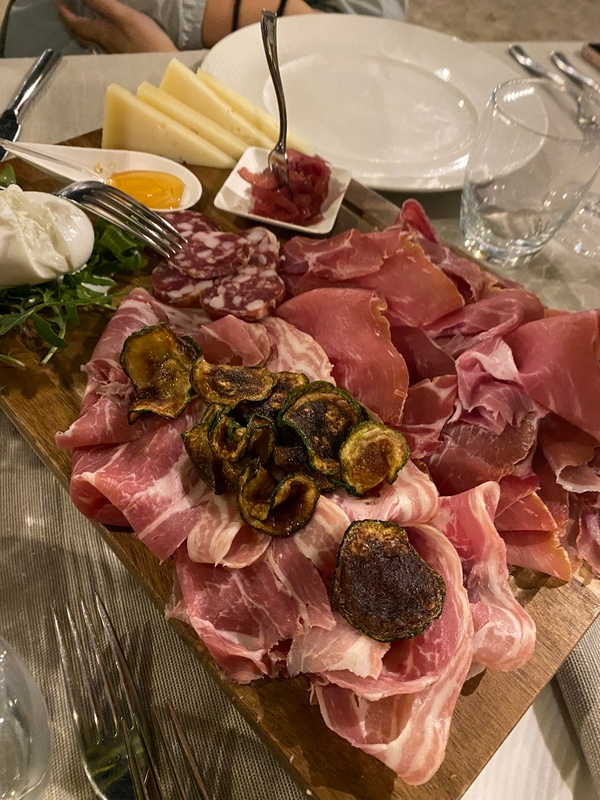 Fish dinner on the terrace 2