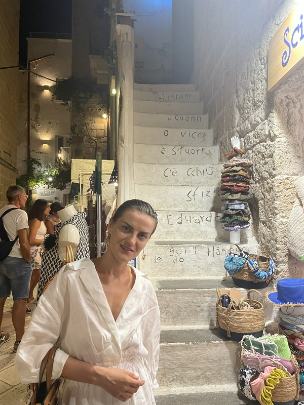 Polignano a Mare, in the blue painted blue 3