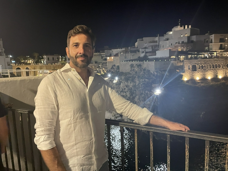 Polignano a Mare, in the blue painted blue 1