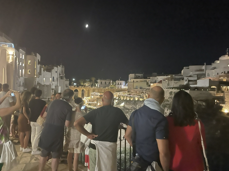 Polignano a Mare, in the blue painted blue 2