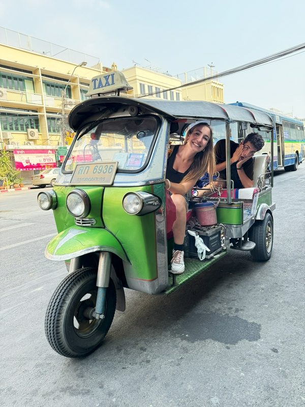 Air travel between Bangkok and Chiang Mai, Thailand.
