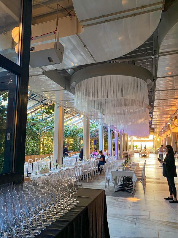 Rooftop bar view of Bucharest at sunset from Linea | Closer to the Moon.