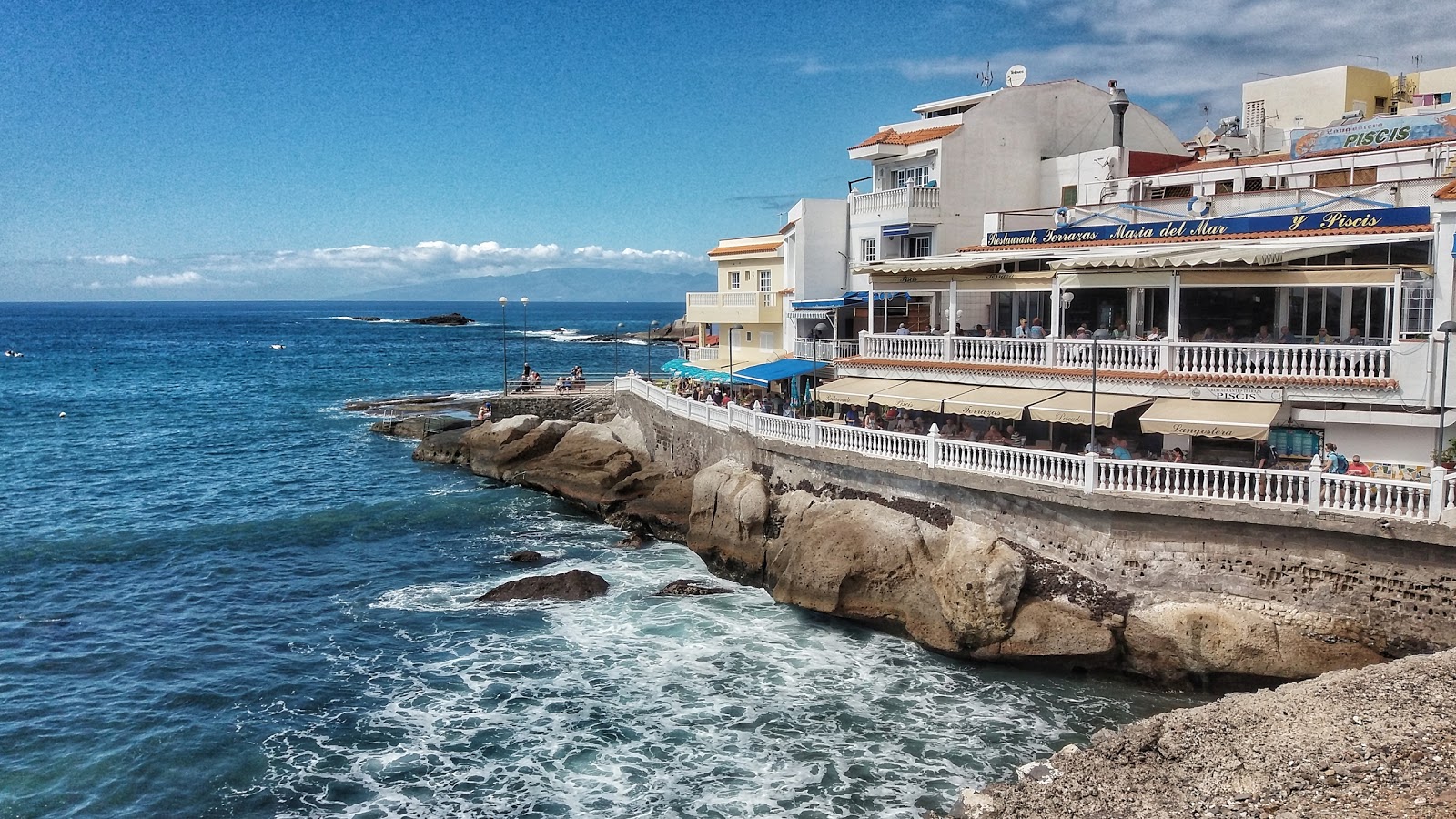 Dinner at sunset in La Caleta 2