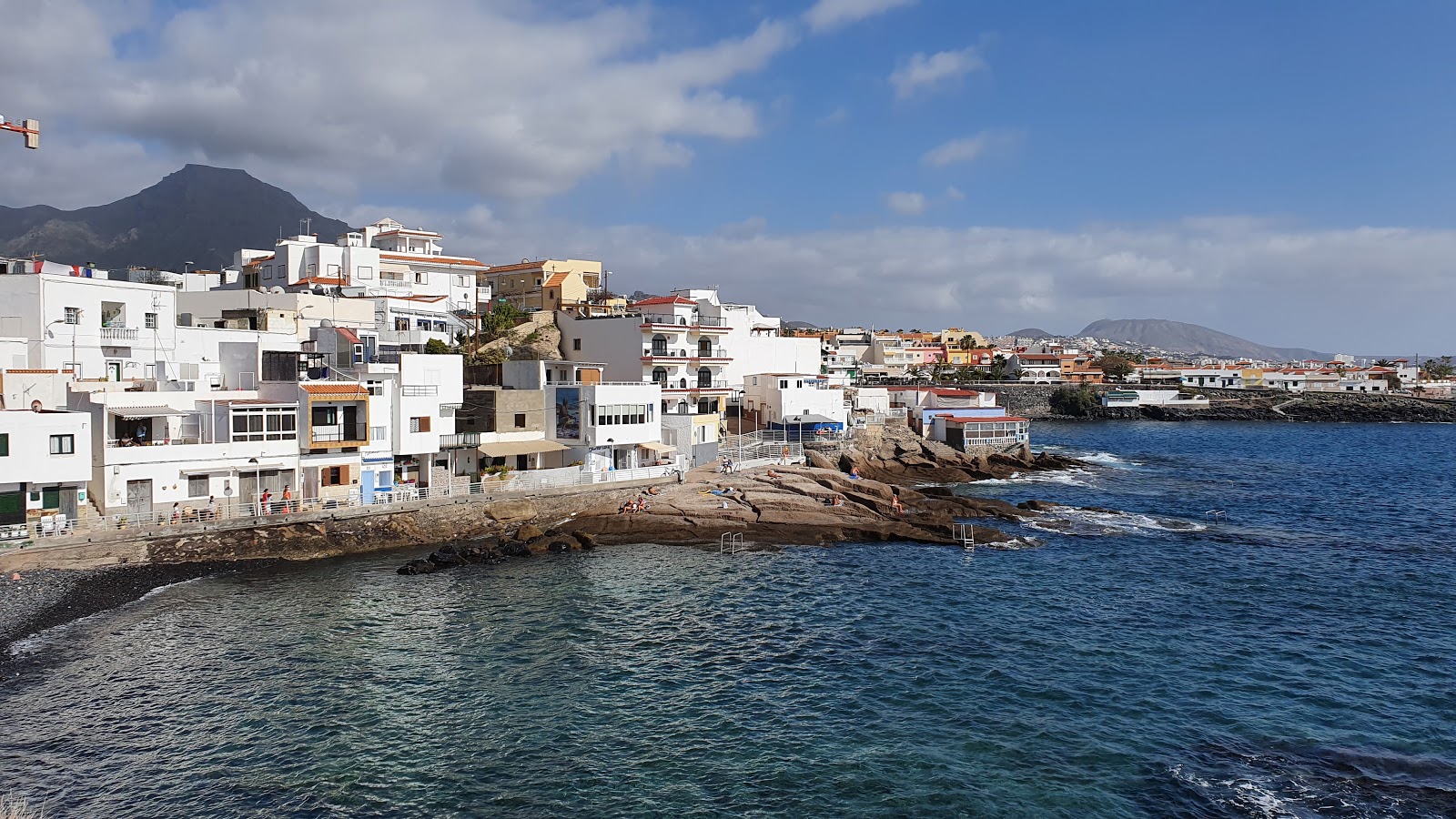 Dinner at sunset in La Caleta hero
