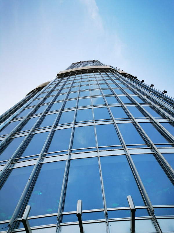 Burj Khalifa, the tallest building in the world, showcasing modern architecture and stunning glass design.