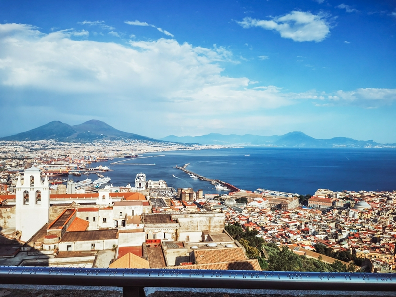 A breathtaking view of the city from Castel Sant'Elmo! hero