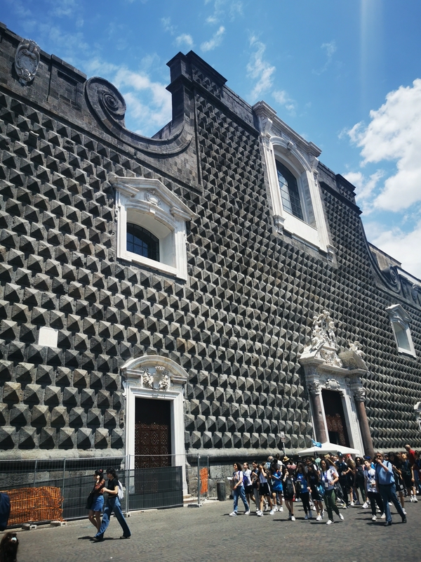 Piazza del Gesù Nuovo and the Obelisk of the Immaculate Conception hero