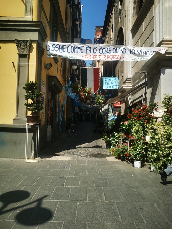 Via Toledo, the city's main street! hero