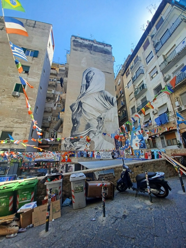 Maradona Murals - Spanish Quarters 1