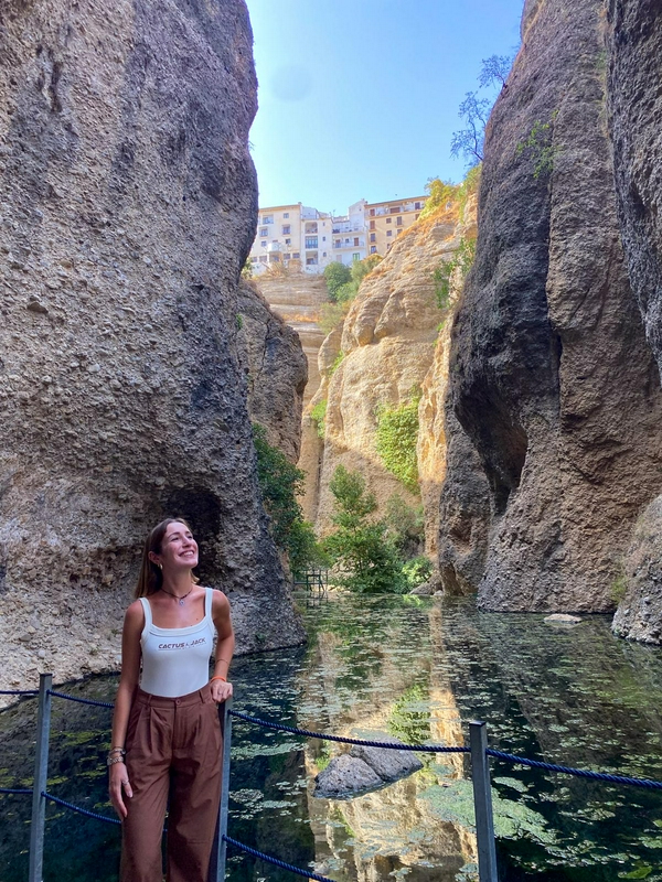 Puente Nuevo bridge in Ronda, Spain, showcasing stunning architecture and views.