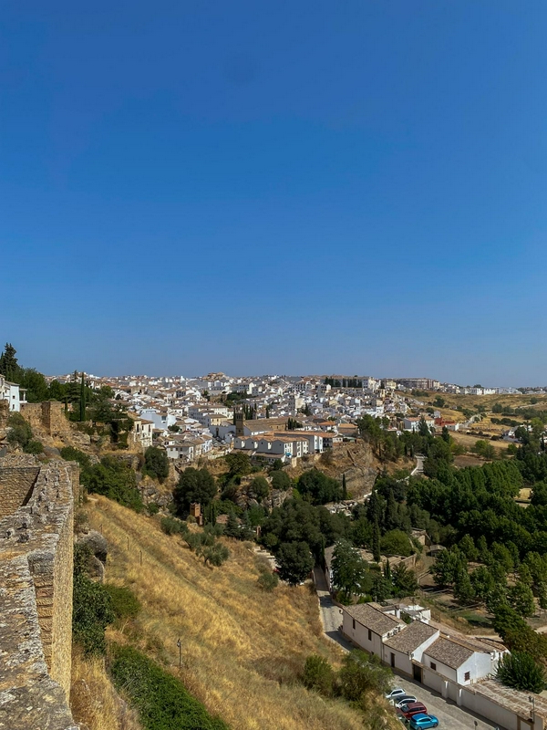 Puente Nuevo bridge in Ronda, Spain with panoramic views.