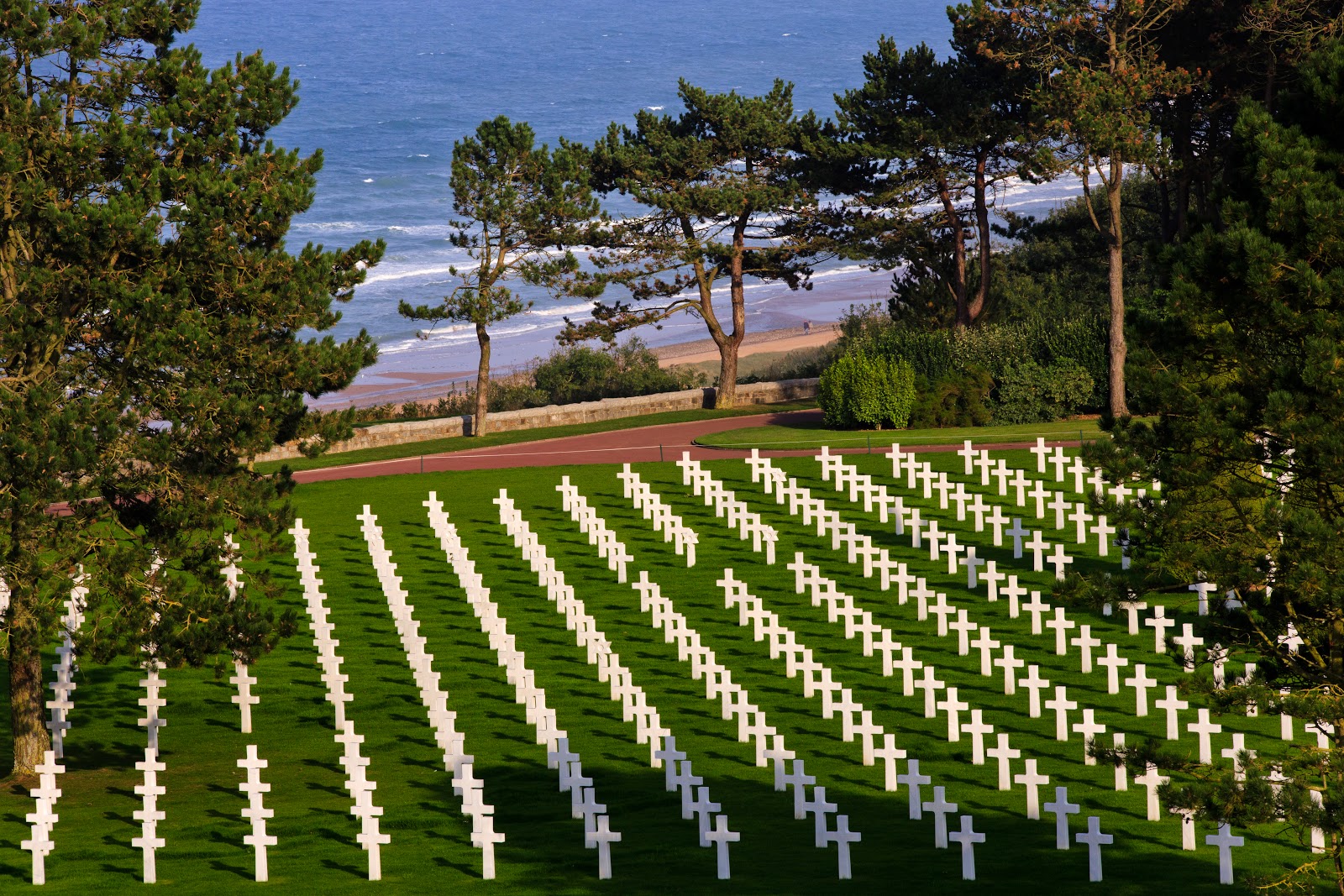 Normandy American Cemetery hero