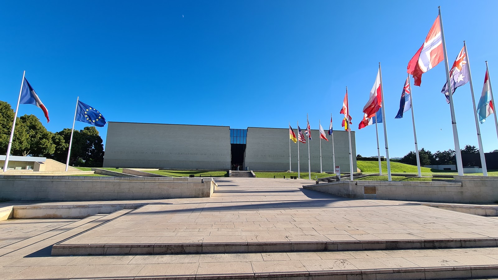 Caen Memorial hero