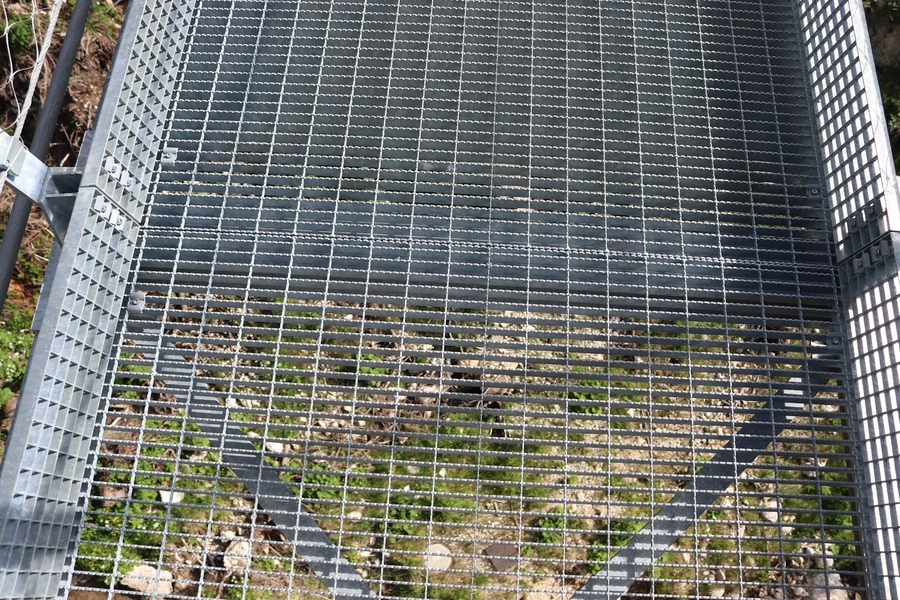 Suspension bridge at Lake Carezza 4