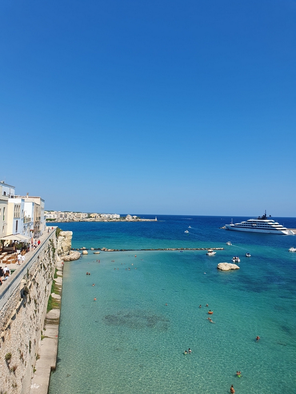 Historic Otranto showcasing its walkable streets and coastal views.