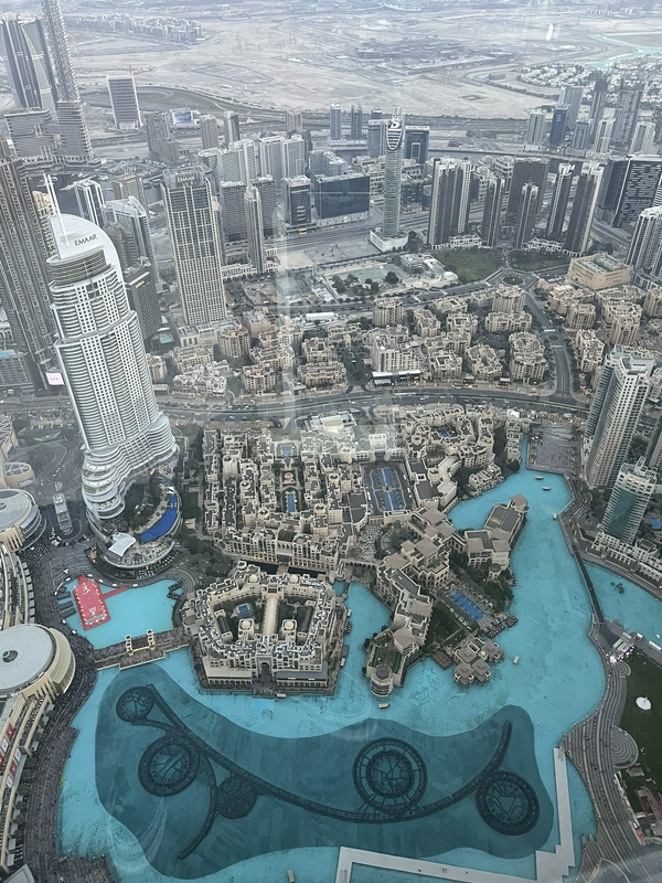 Sunset at Burj Khalifa 1