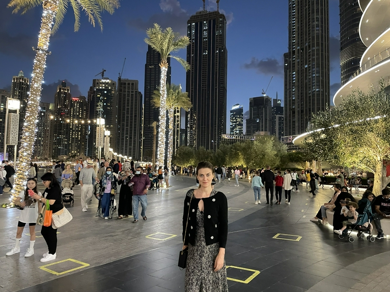 Sunset at Burj Khalifa 4