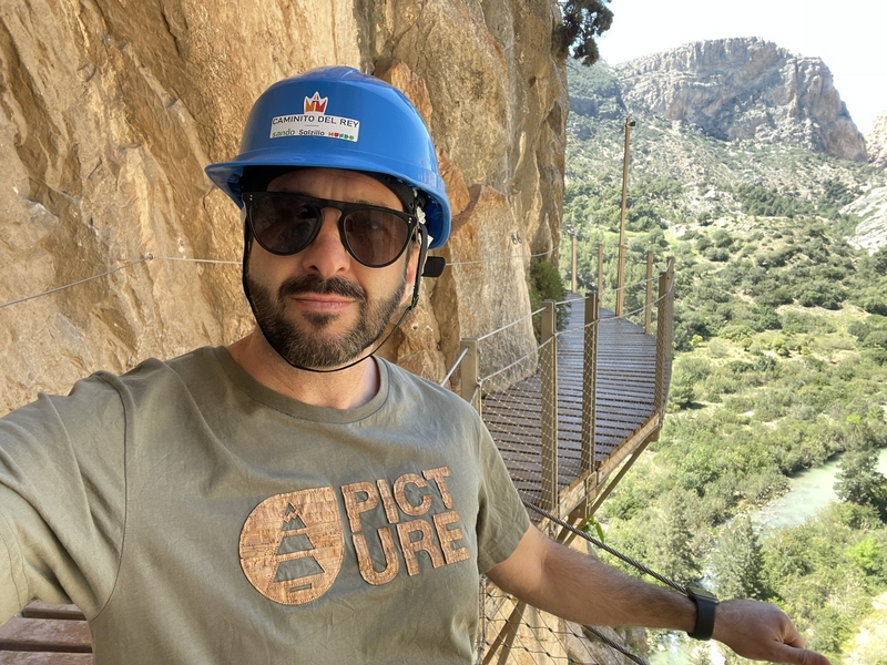 Hiking along Caminito del Rey 3