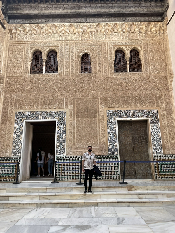 Alhambra palace and Generalife gardens in Granada, Spain
