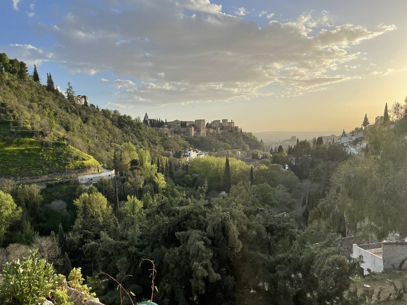 Granada, at the foot of the Sierra Nevada hero