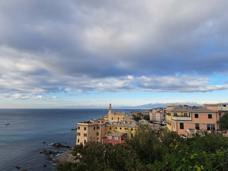 Scenic viewpoint and coastal view from Belvedere Capo di Santa Chiara